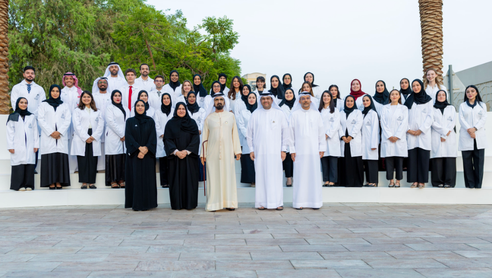Mohammed bin Rashid meets top performing graduates of Mohammed Bin Rashid University of Medicine and Health Sciences